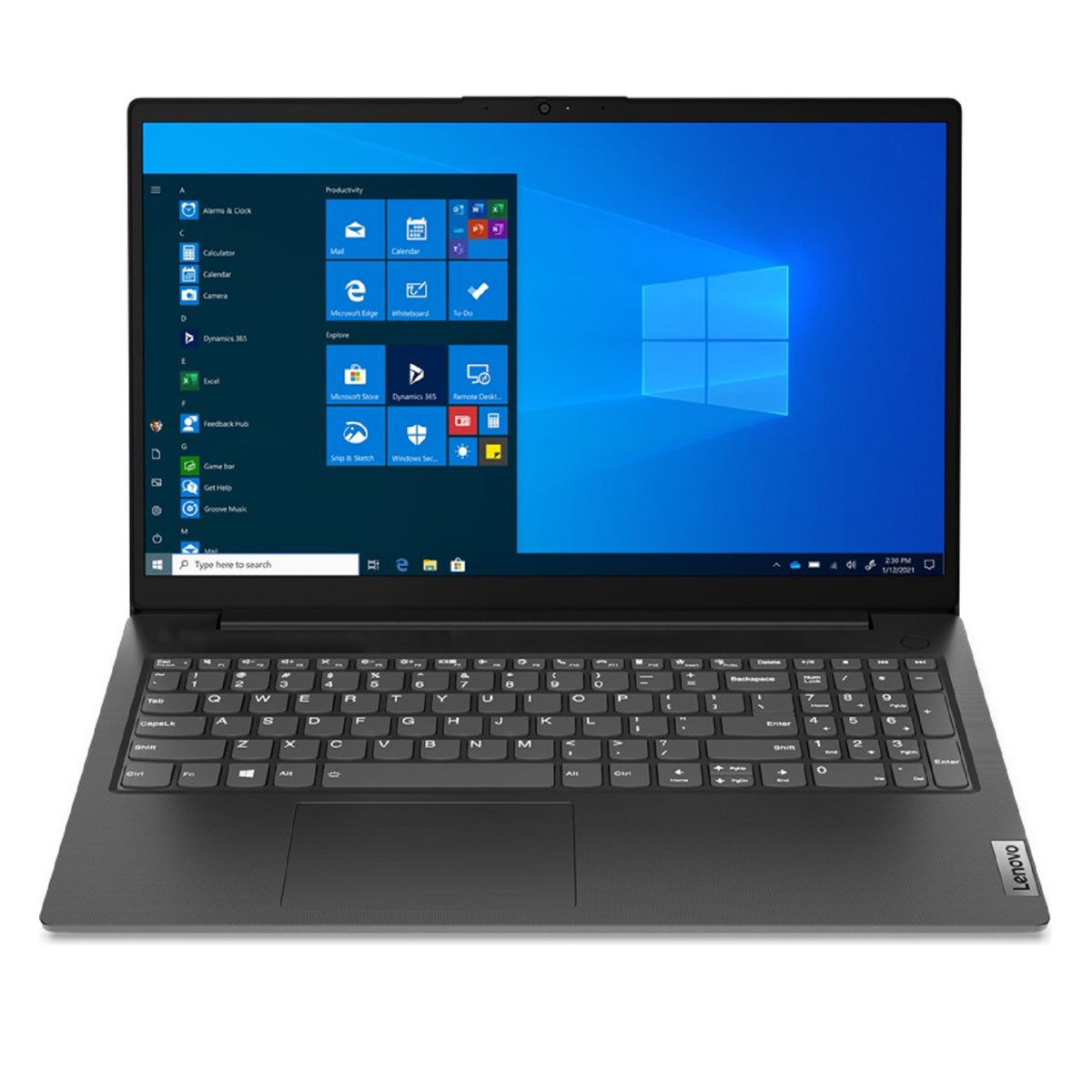 Lenovo Laptop | 15,6" | Intel N4500 | 2 x 2.80 GHz | 32 GB RAM | 1000 GB SSD | Win 11 | Schwarz