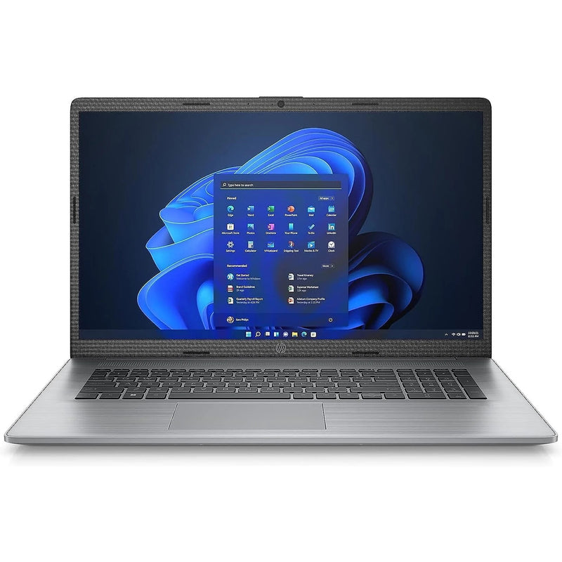 HP Notebook | 15.6" | Intel i5 | 4 x 4.20 GHz | 8GB RAM | 256GB SSD | Win 11 | Silber