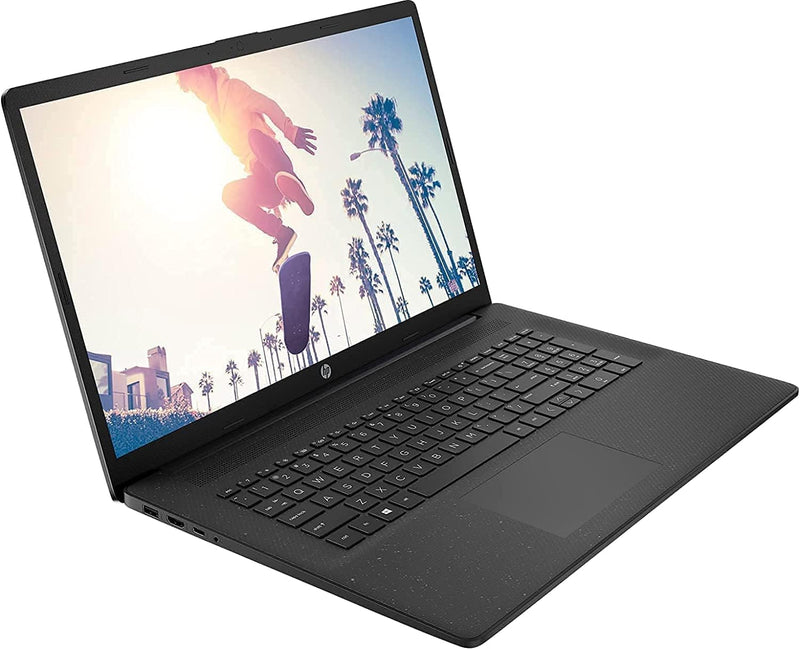 HP Laptop | 17,3 Zoll HD+ | Intel N4120 4 x 2,60 GHz | 8 GB DDR4 RAM | 512 GB SSD | Windows 11 Pro, Schwarz