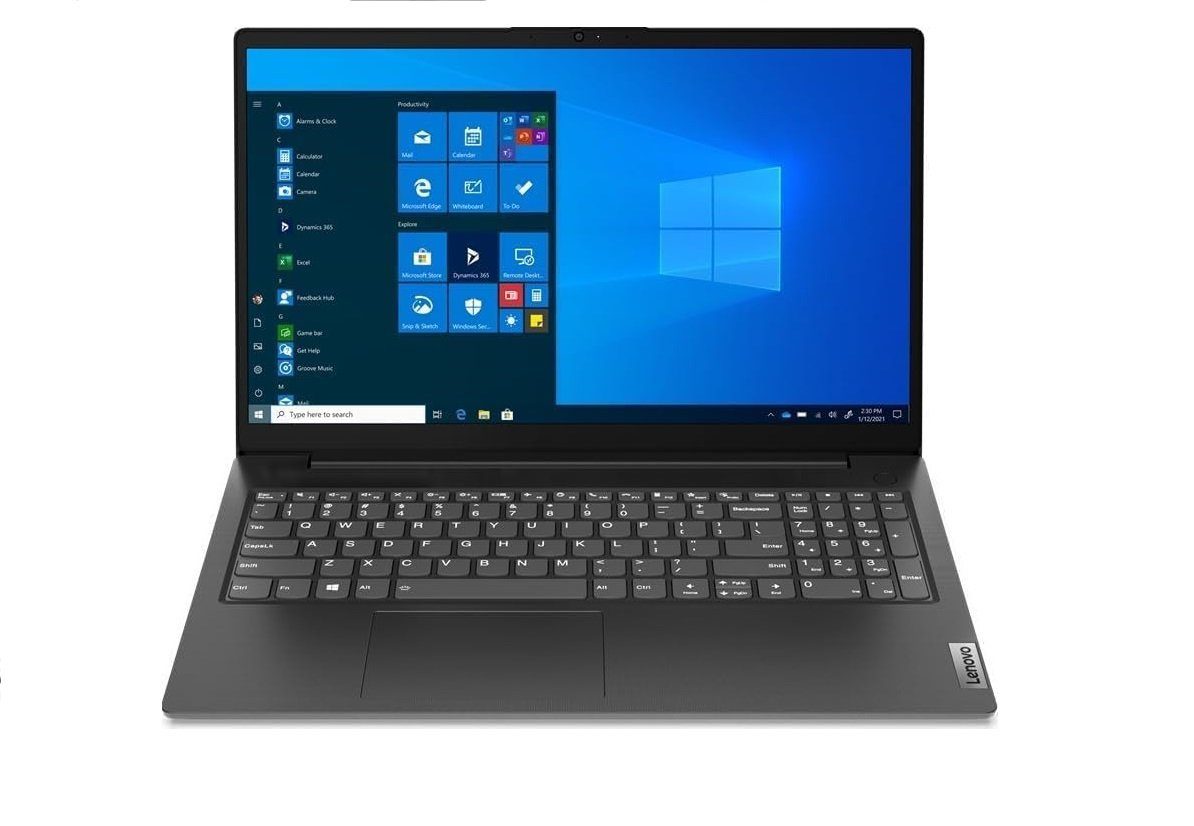 Lenovo Laptop | 15,6" | Intel N4500 | 2 x 2.80 GHz | 8 GB RAM | 256 GB SSD | Win 11 | Schwarz