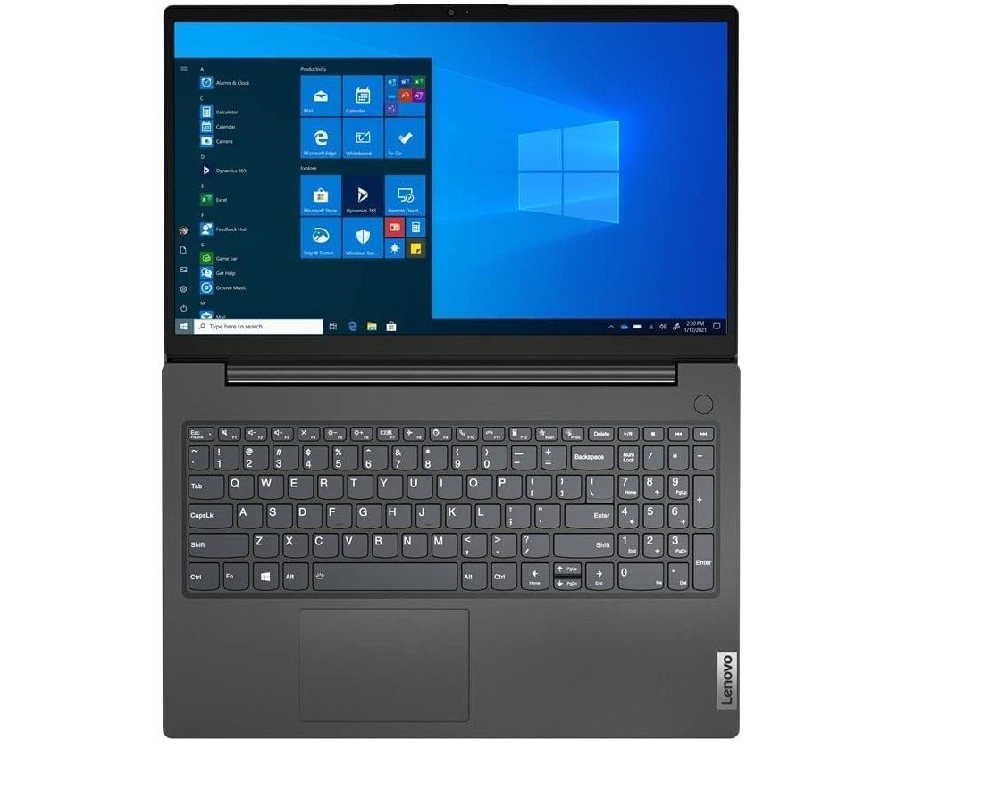 Lenovo Laptop | 15,6" | Intel N4500 | 2 x 2.80 GHz | 8 GB RAM | 256 GB SSD | Win 11 | Schwarz