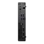  Rückseite: OptiPlex in Schwarz mit Blick auf die Rückseite und die Anschlussleiste