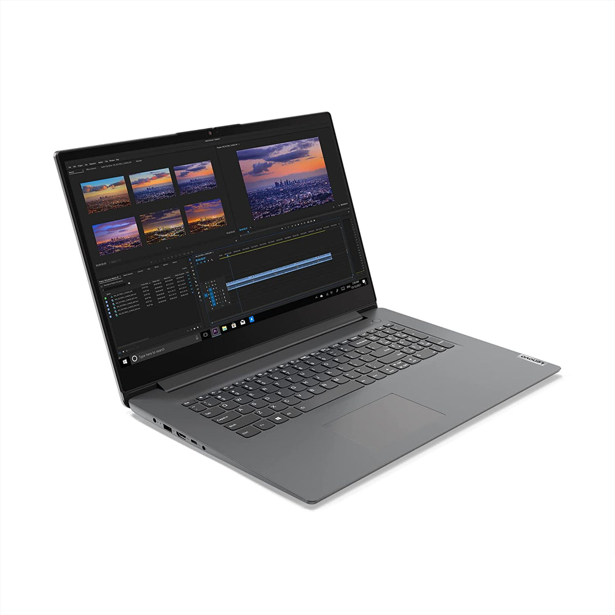 Lenovo Laptop | 17,3" | Intel U300 | 5 x 4.40 GHz | 8 GB RAM | 1000 GB SSD | Win 11 Pro | Grau